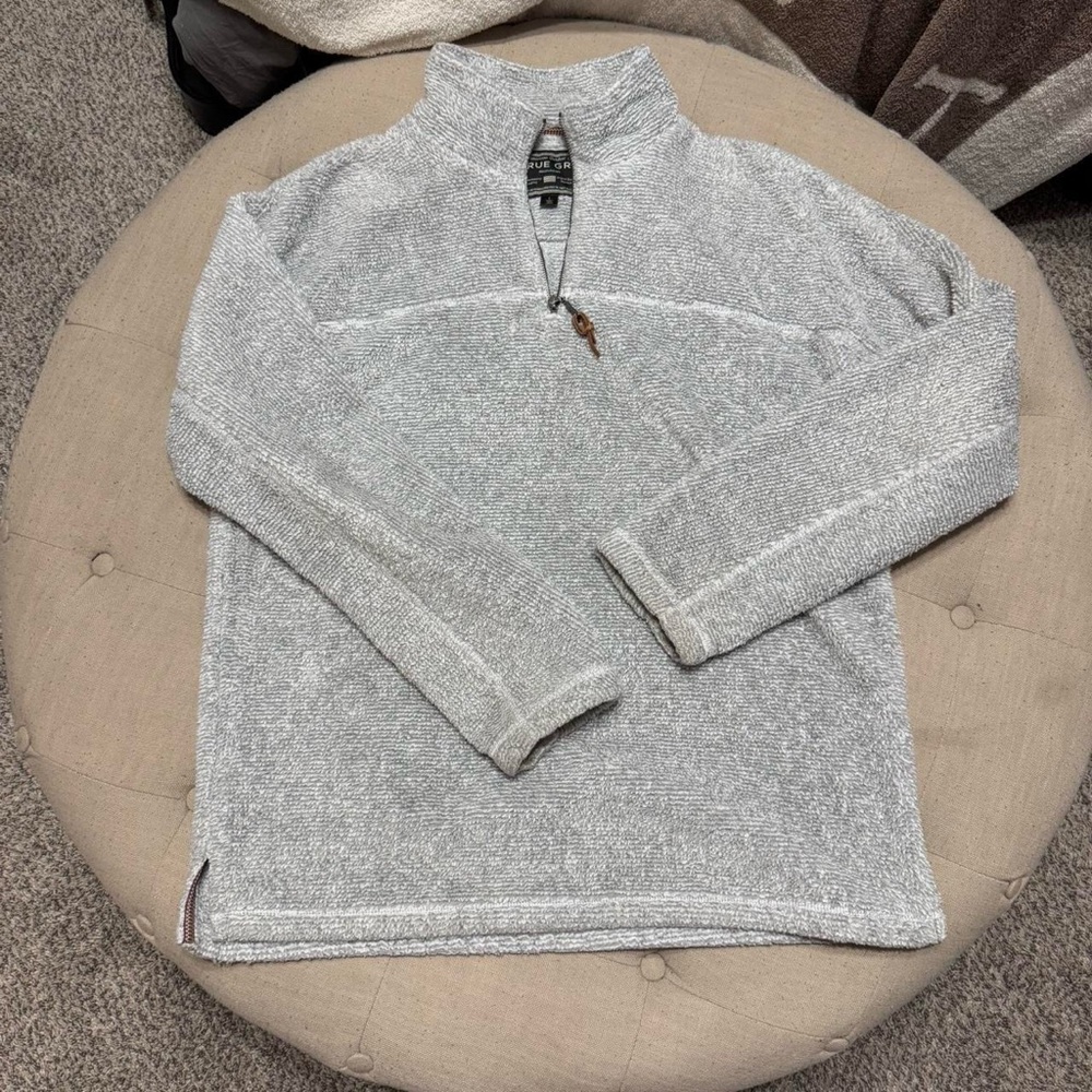 True Grit Mens Pullover Quarter Zip